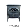 Szyba kominkowa samoczyszcząca Robax do kominka typu Jotul F 3 TD 