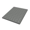 Ruszt żeliwny zespolony do kominka pieca Cheminees Diffusion B1 26x17,5 