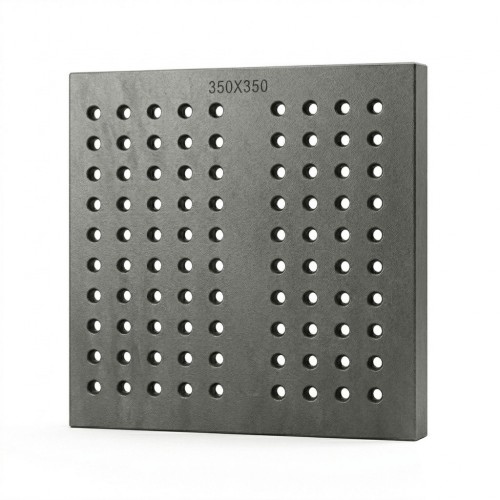 Ruszt żeliwny do kominka pieca 35x35