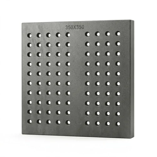 Ruszt żeliwny zespolony do kominka pieca 35x35