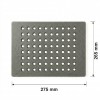 Ruszt żeliwny do kominka pieca Nordflam Etna 27,5x26,5 