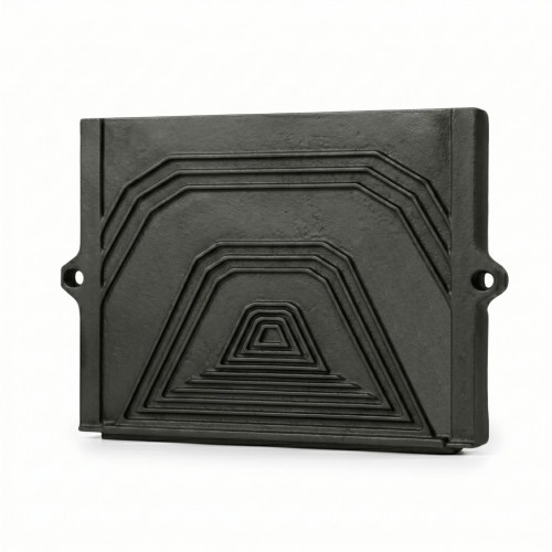 Temprix - Plyta tylna zeliwna do kominka 445x352 Cheminees Diffusion Przykrecana 