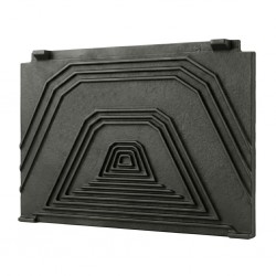 Płyta tylna żeliwna do kominka 477x340 Cheminees Diffusion Wkładana