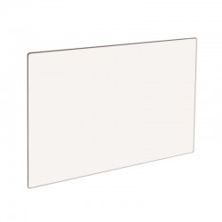 Szyba kominkowa Robax do kominka typu Invicta Kazan