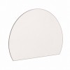 Szkło kominkowe żaroodporne na wymiar 5 mm w kształcie fragmentu koła 
