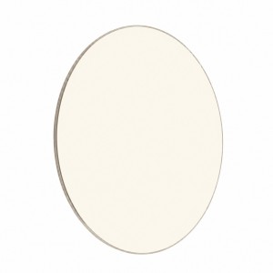 Szkło kominkowe żaroodporne samoczyszczące na wymiar IR Max 4 mm w kształcie koła