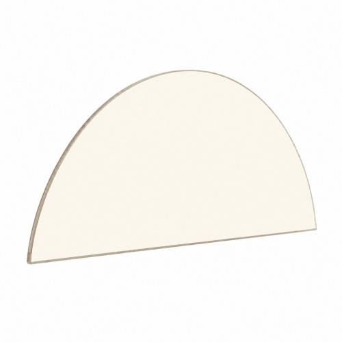 Temprix - Szklo kominkowe zaroodporne samoczyszczace na wymiar IR Max 4 mm w ksztalcie polkola 