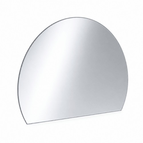 Temprix - Szklo kominkowe zaroodporne na wymiar Mirror Glass w ksztalcie fragmentu kola 