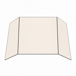 Temprix - Szyba kominkowa gieta pryzmatycznie na wymiar 4 mm