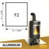 Podstawa kominkowa z aluminium F2 