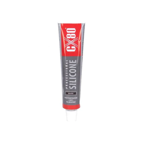 Silikon wysokotemperaturowy czarny 80 ml +380C
