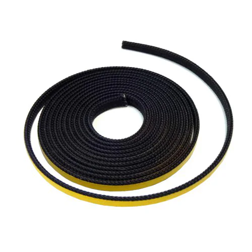 Taśma żaroodporna uszczelniająca samoprzylepna 10x2 mm do szyby kominkowej